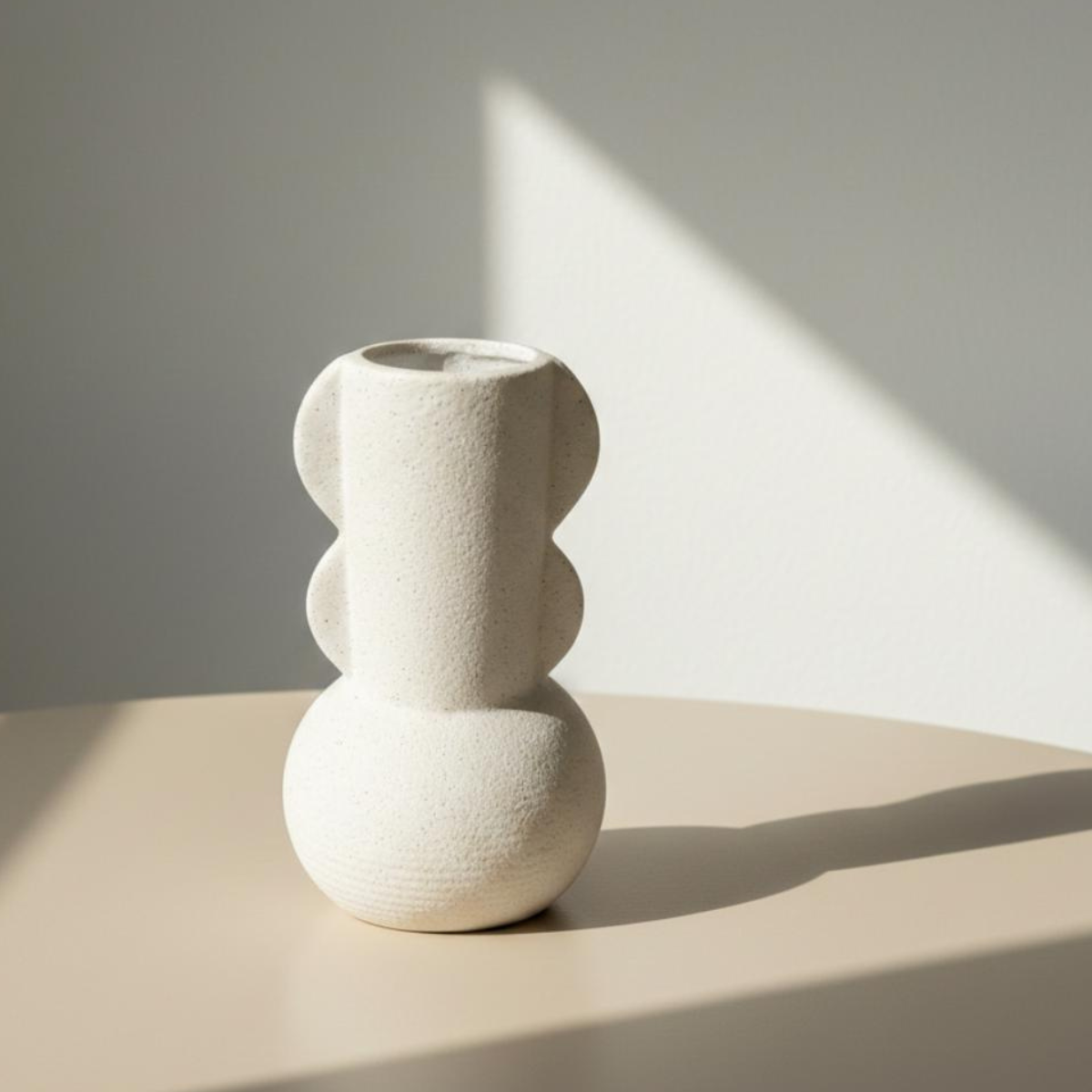 Βάζο Κεραμικό Ανάγλυφο 21x6x12cm