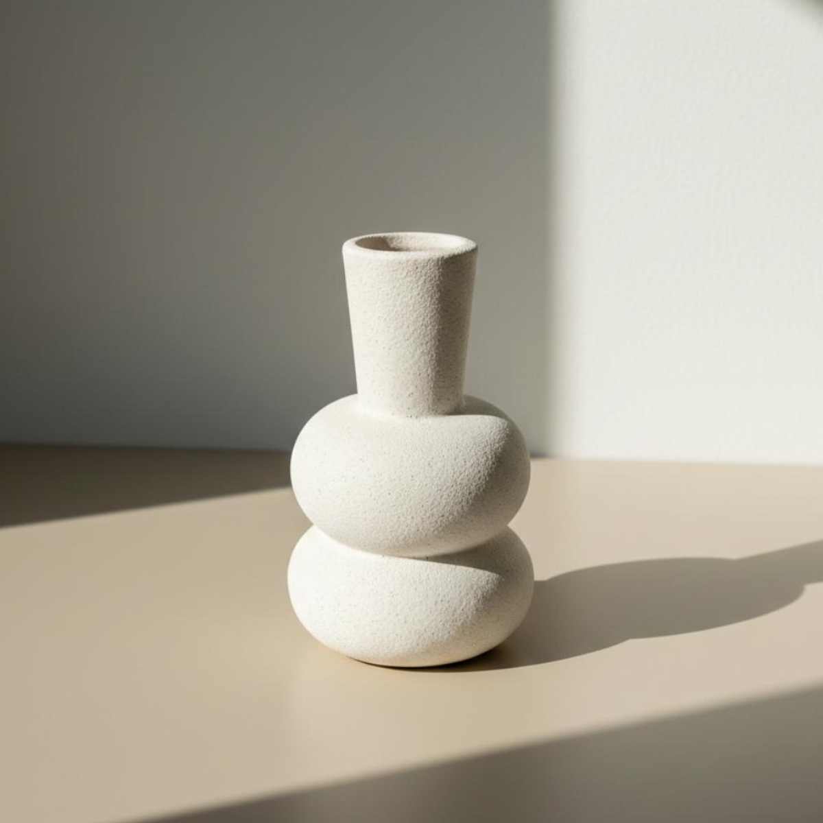 Βάζο Κεραμικό Ανάγλυφο 18x5.5x12.5cm