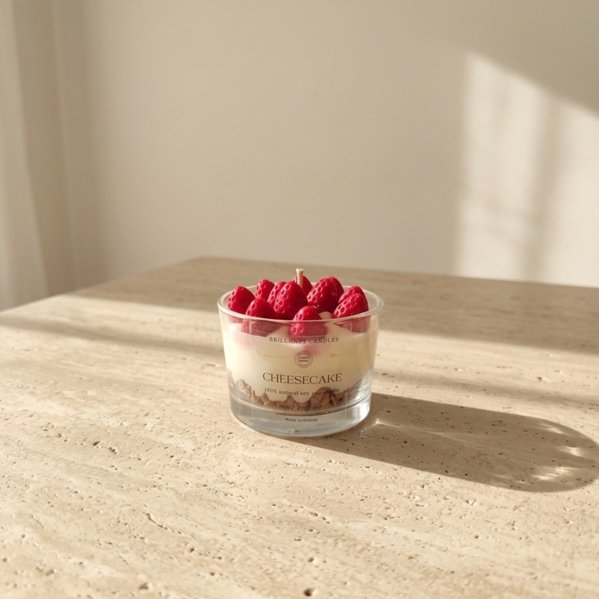Αρωματικό κερί σε δοχείο Cheesecake Μικρό